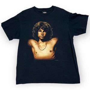 The Doors Vintage 2003 Y2k Rock Band Merch Tee Shirt Arge